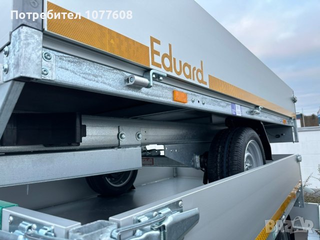 🇩🇪РЕГИСТРИРАНО ЧИСТО НОВО ТУРИСТИЧЕСКО РЕМАРКЕ С ОБЩО ДОПУСТИМА МАКСИМАЛНА МАСА 750КГ 🇩🇪, снимка 12 - Ремаркета - 43999429