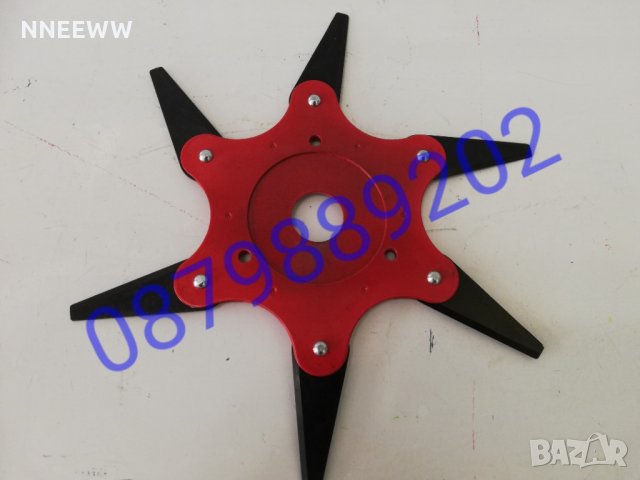 Диск за тример, Диск за бензинови тримери с 6 НОЖА!! , снимка 3 - Градинска техника - 29024029