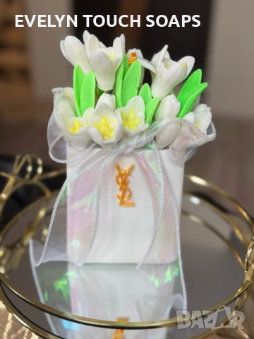 🌸✨ Букети от сапун като малки шедьоври! ✨🌸2, снимка 6 - Козметика за тяло - 53360845