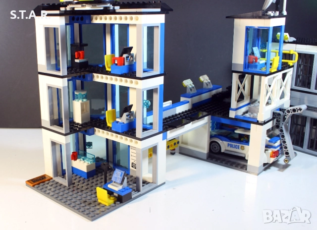 Лего Полицейски участък Lego 60141 Police Station Конструктор Полиция, снимка 4 - Конструктори - 52870368