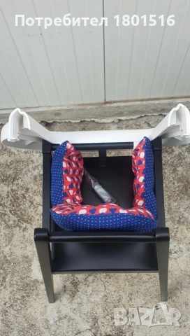 Нов дървен стол за хранене с табла, снимка 6 - Столчета за хранене - 53289030