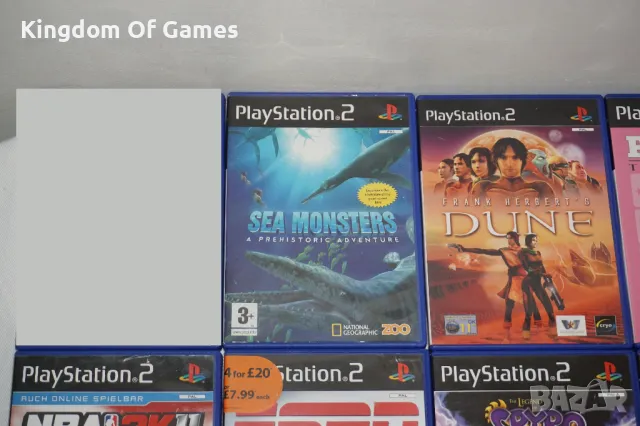 Игри за PS2 Sea Monsters/NBA 2K11/Frank Herbert's Dune/Tomb Raider/Spyro/Time Crisis 2/Worms 4, снимка 2 - Игри за PlayStation - 47411450