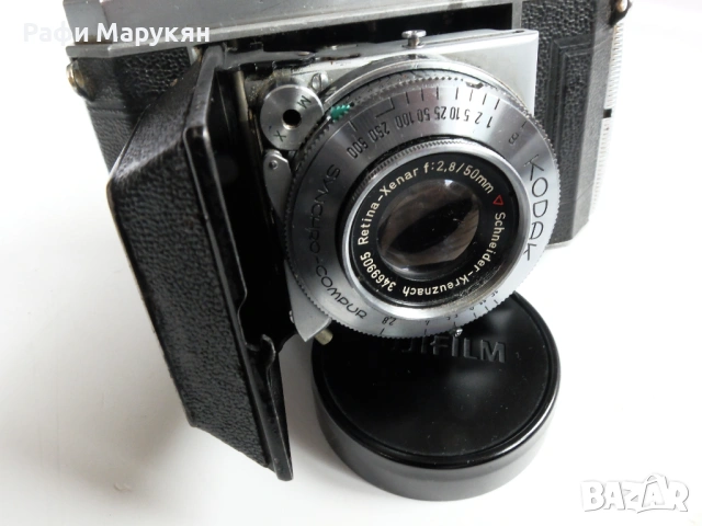 Джобното бижу, филмовата камера "KODAK-RETINA 1a" с об. XENAR 2,8/50 mm, снимка 2 - Фотоапарати - 53463177