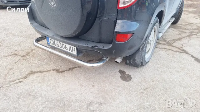 Оригинален заден Ролбар за Тойота Рав 4 3та генерация от Rav4 III 06-10г. Предпазител задна броня, снимка 3 - Аксесоари и консумативи - 48816809