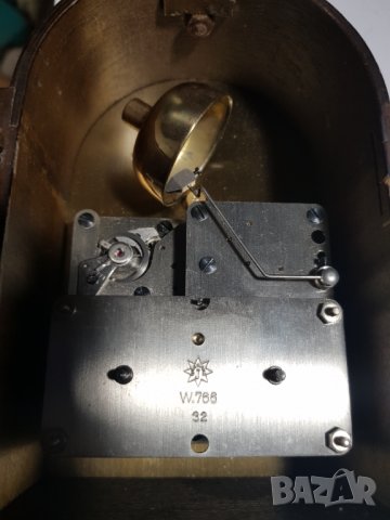 Рядък настолен часовник Junghans Meister, снимка 9 - Антикварни и старинни предмети - 32609234