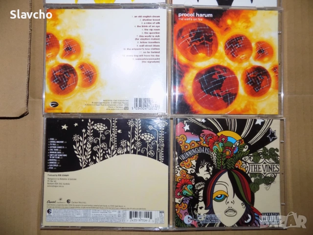 Компакт дискове на групите - Manticora/QUEENSRYCHE-live/Procol Harum/The Vines–Winning Days, снимка 10 - CD дискове - 39477079
