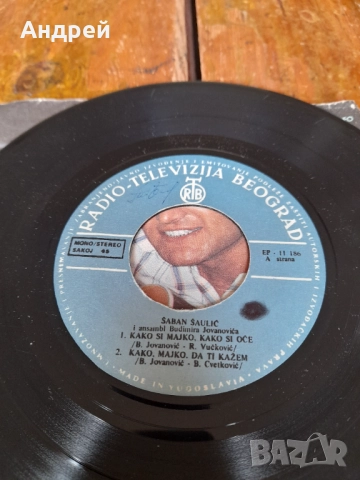 Грамофонна плоча Шабан Шаулич,Saban Saulic #12, снимка 4 - Грамофонни плочи - 51894824