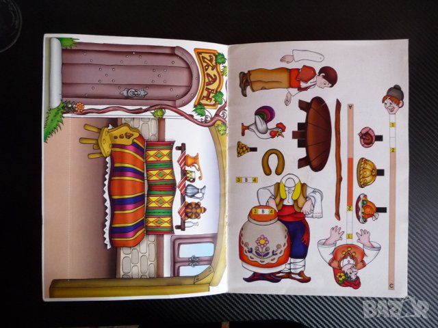 Момче и вятър. Безценното камъче театър приказки оцветяване, снимка 4 - Детски книжки - 39948324