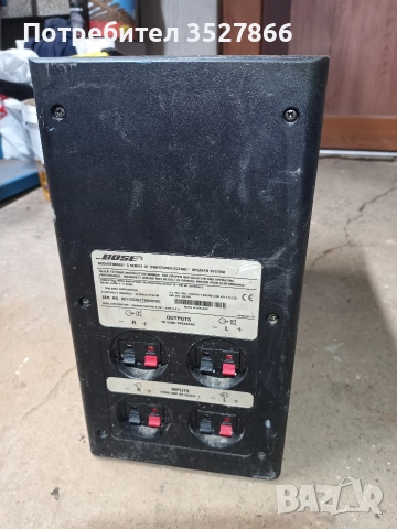 Субуфер Bose, снимка 4 - Тонколони - 52710983