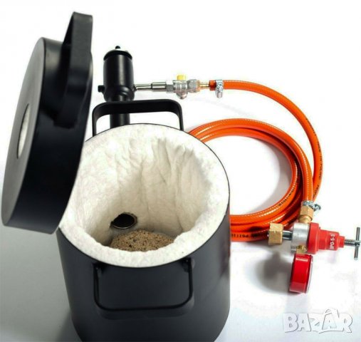 Нова високотемпературна пещ за топене на метали (злато) 4кг, снимка 7 - Други машини и части - 28068211