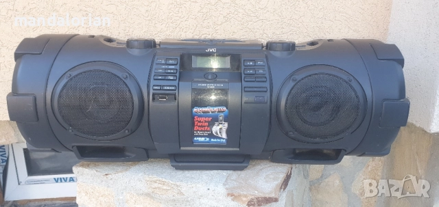 JVC BOOMBLASTER RV-NB52B всичко работи, няма дистанционно 