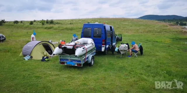 Комплект лодка, мотор и ремарке