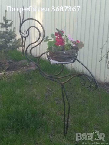Цветарници и стойки за цветя и саксии от ковано желязо , снимка 3 - Саксии и кашпи - 40218983