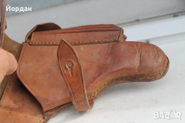 Кожен кобур за "VALTER P-38", снимка 7 - Антикварни и старинни предмети - 38085445