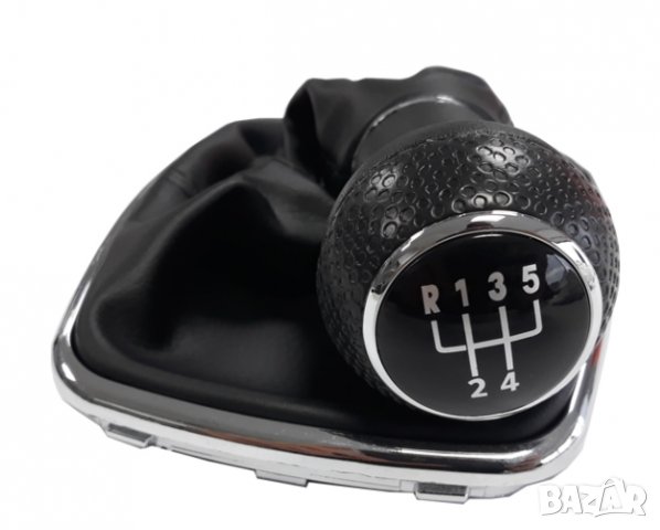 Топка за скоростен лост с маншон подходяща за VW Golf / Bora с 5/6 скорости - черен конец, снимка 4 - Аксесоари и консумативи - 34838838