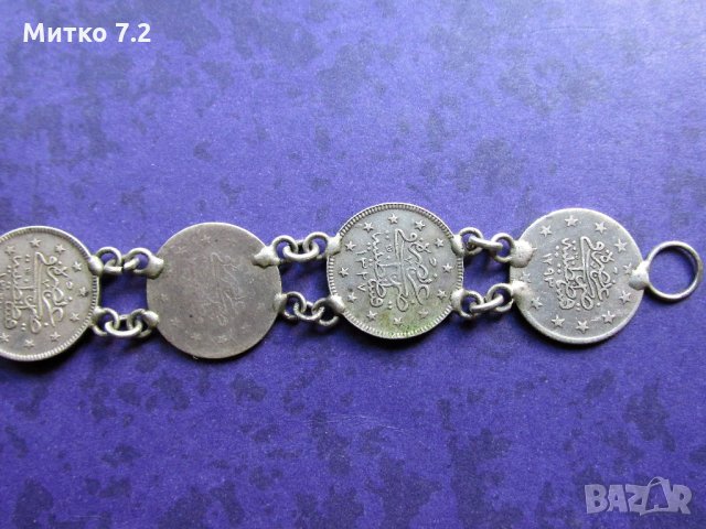 сребърна гривна - 22, снимка 8 - Гривни - 27503930