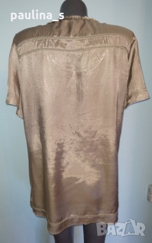 Два различни броя / Туника от пясъчна коприна, цвят нюд "Fransa" и "Vero Moda" / голям размер , снимка 8 - Туники - 28487778