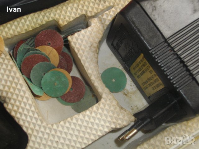 ЗА РЕМОНТ-ЗА ЧАСТИ-9,6 Волта-Акумулаторна-Мини Дрелка-Шлифовалка-Холандска-Комплект, снимка 8 - Бормашини - 33238068