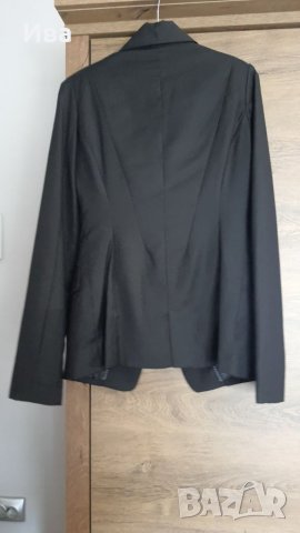 Черно сако Bershka S размер, снимка 2 - Сака - 44894953