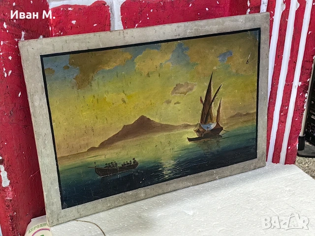 маслена картина върху платно 50х35 см, снимка 2 - Картини - 53086524