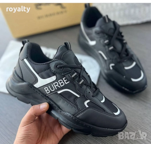 Burberry Черни Мъжки Маратонки 