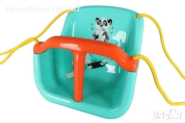 Детска пластмасова люлка, снимка 2 - Детски люлки - 50060289