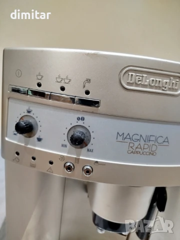 Кафе машина Delonghi Magnifica Rapid Cappuccino  , снимка 4 - Кафемашини - 51204319