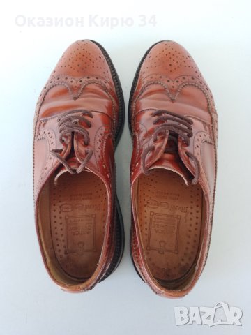 Мъжки кожени италиански обувки , снимка 5 - Официални обувки - 43088487