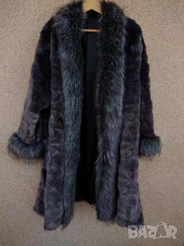 Класическо дамско палто от еко кожа., снимка 4 - Палта, манта - 35413273