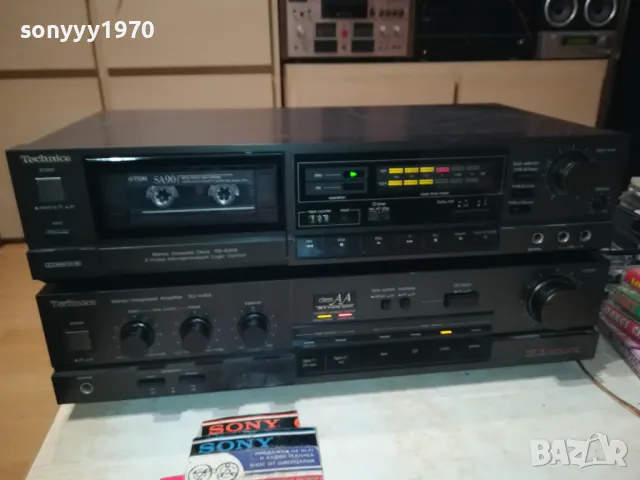 TECHNICS AMPLIFIER+TECHNICS DECK-MADE IN JAPAN 2705250742, снимка 13 - Ресийвъри, усилватели, смесителни пултове - 50439201