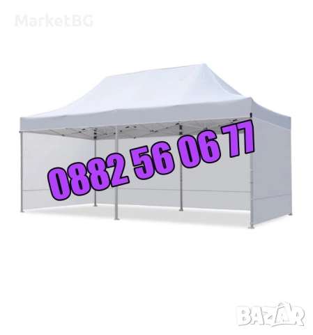 Страници за шатра 3х6 м, страница за три страни с дължина 12 м