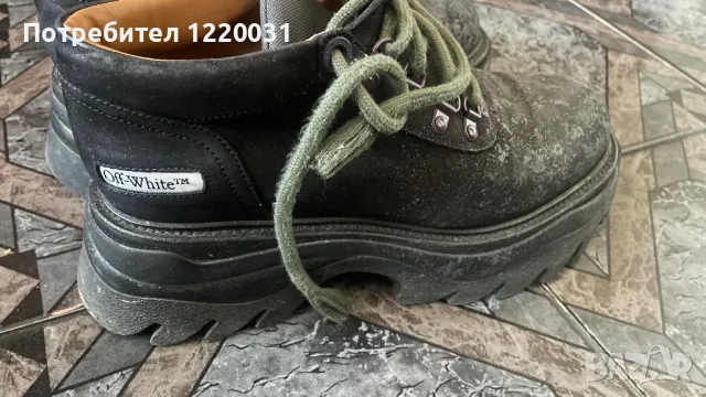 Off-White Ankle boots, снимка 2 - Мъжки боти - 48508573
