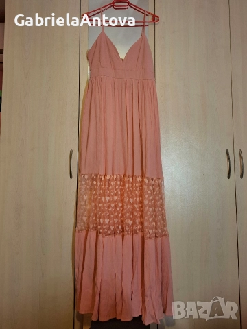 Дълга рокля, снимка 3 - Рокли - 52675624