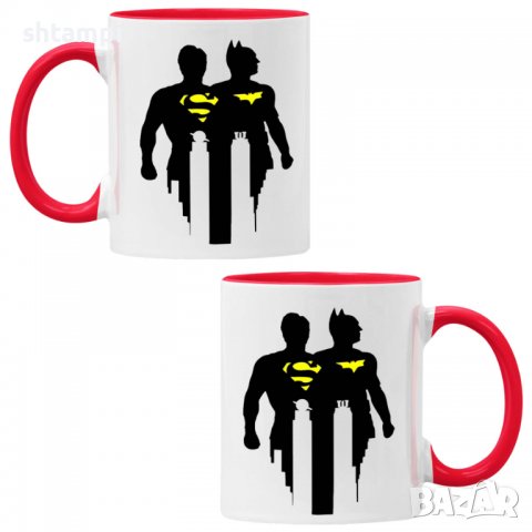 Чаша DC Batman & Superman,Керамична Чаша, Кафе Чай, Игра,Изненада,Подарък,Повод,Празник,Рожден Ден, снимка 5 - Чаши - 38510482