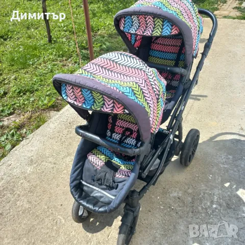количка за близнаци, снимка 3 - Стоки за близнаци - 50011228