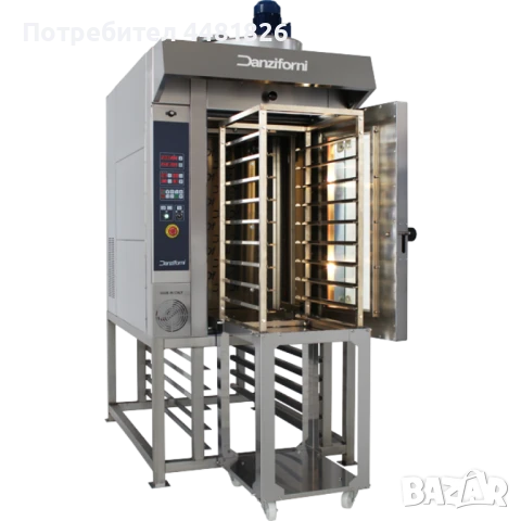 Професионална ротационна фурна за 10 тави 60x40 см
