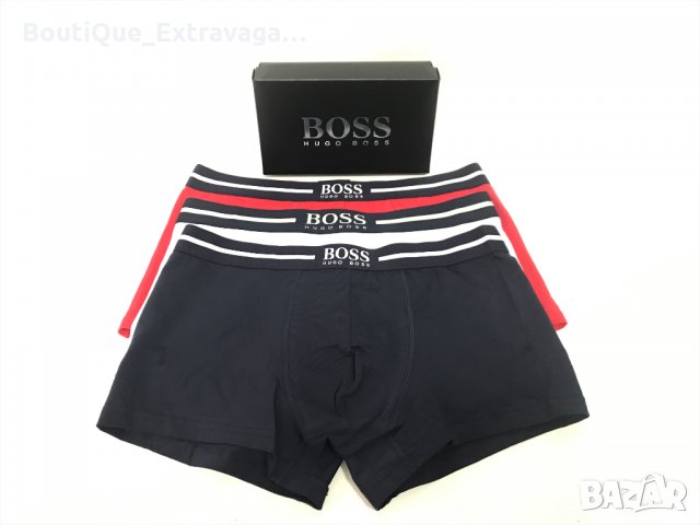 Мъжки боксерки 3 броя Hugo Boss !!!, снимка 2 - Бельо - 31278632