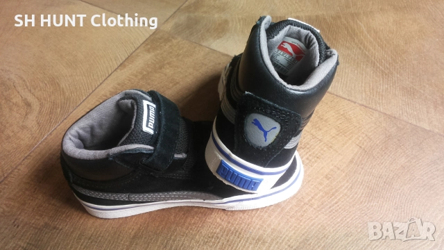 PUMA Kids Leather Shoes Размер EUR 25 / UK 8 детски кецове естествена кожа 344-14-S, снимка 6 - Детски боти и ботуши - 52639644