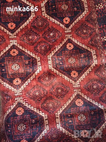 Ориенталско плюшено килимче , снимка 4 - Килими - 44096534