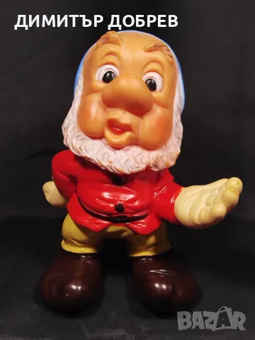 СТАРА РЕТРО ГУМЕНА ИГРАЧКА КУКЛА ДЖУДЖЕ DISNEY ITALY, снимка 2 - Колекции - 49182789