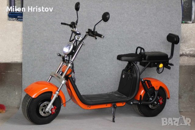 ЕЛЕКТРИЧЕСКИ СКУТЕР ЧОПЪР BIG CITY HARLEY DAVIDSON 1500W, снимка 3 - Мотоциклети и мототехника - 43715854