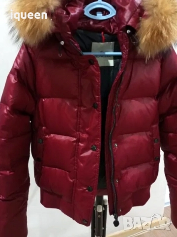 Moncler/Яке с естествен косъм парка, снимка 3 - Якета - 43677283
