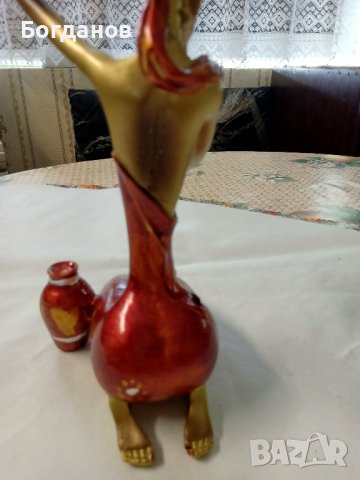 СТАТУЕТКИ ЕЛЕГАНТНИ И КРАСИВИ 2 БР. ПО-ТЪМНА И ЧЕРВЕНА, снимка 14 - Други ценни предмети - 39015931