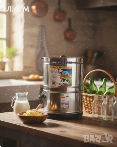 Млекобиячка 30л, Машина за биене на мляко и масло 