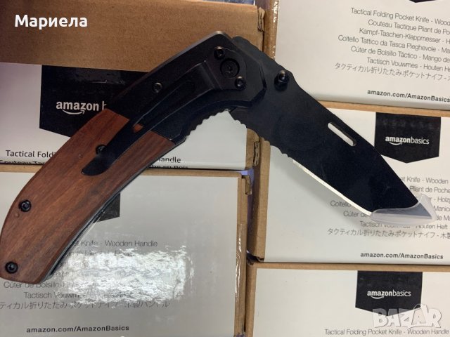 Amazon tactikal knife Джобно ножче / Сгъваемо джобно ножче / Нож с Калъф, снимка 10 - Ножове - 43773293