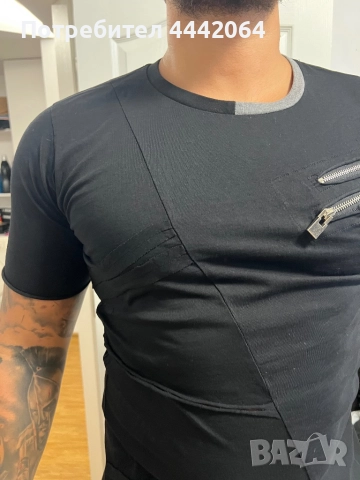 Мъжка тениска с ципове, снимка 4 - Тениски - 51884197