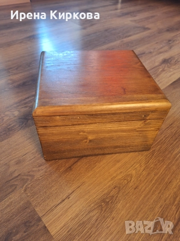 Дървена кутия масив