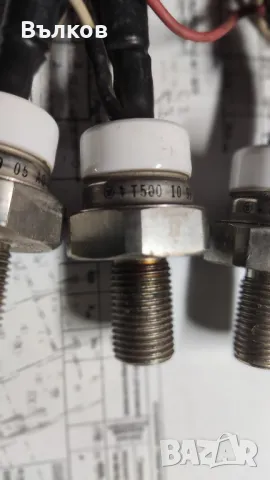 Тиристори Т500-10, снимка 2 - Друга електроника - 48166901