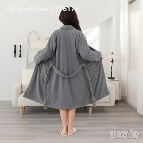 Халат за баня, снимка 4 - Хавлиени кърпи - 53215941