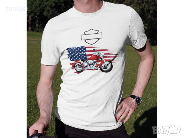 Тениски Harley Davidson Модели и размери, снимка 5 - Тениски - 38812766